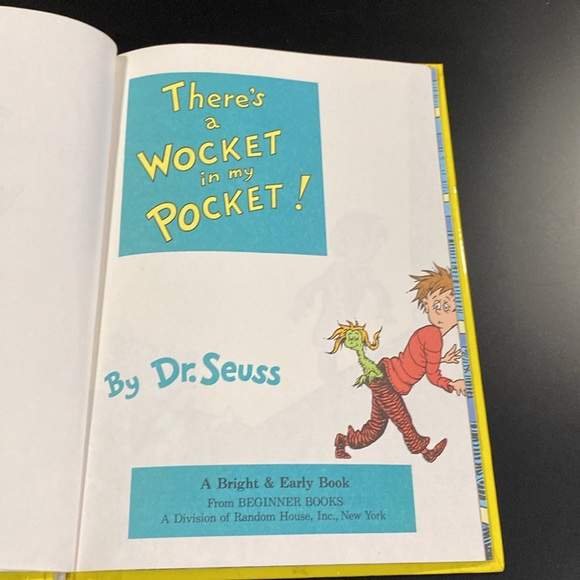 There’s a Wocket in my Pocket! by Dr. Seuss - Hardcover Children’s Book - Picture 5 of 12